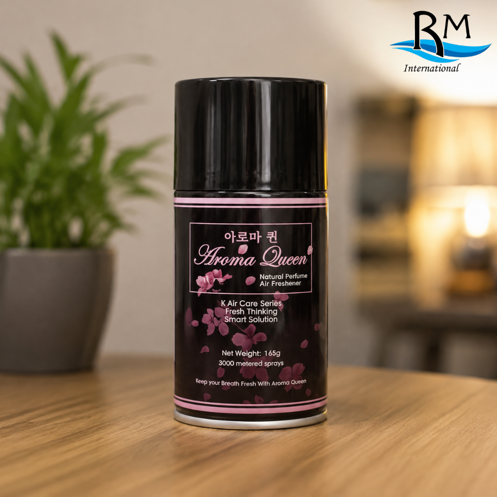 Black Aroma Queen K-Air Care Series Air Freshener Jasmin