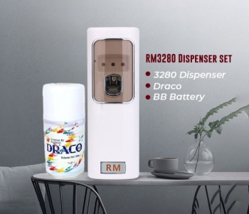 RM3280 Dispenser set   LED Dispenser,  Draco, BB Battery