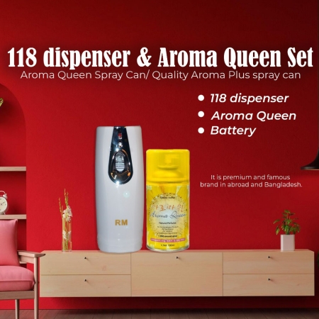 Draco 118 Dispenser Set  118 Dispenser, Aroma Queen, Battery